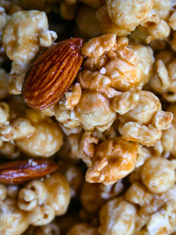 Caramel Corn - Almonds & Pecans - Hillson Nut Company