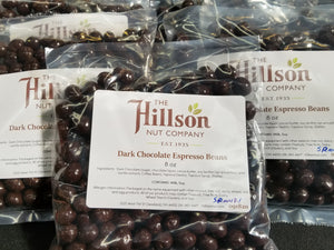 Dark Chocolate Espresso Beans - 8oz - Hillson Nut Company