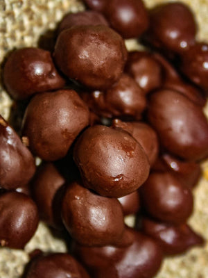Double Dipped Chocolate Peanuts - 1# - Hillson Nut Company